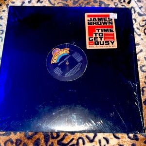 James Brown Vinyl Record LP Album - Time To Get Busy 💿
